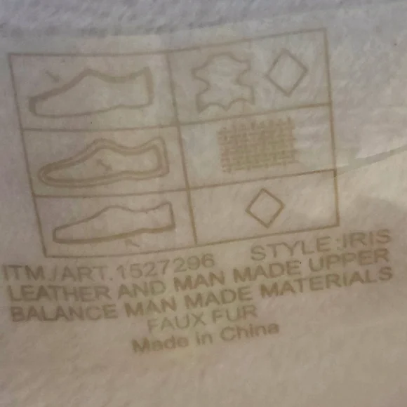 Khombu Iris 1527296 Ivory Suede Leather All Weather Boots W/ Faux Fur Trim Sz 7M - Picture 10 of 15